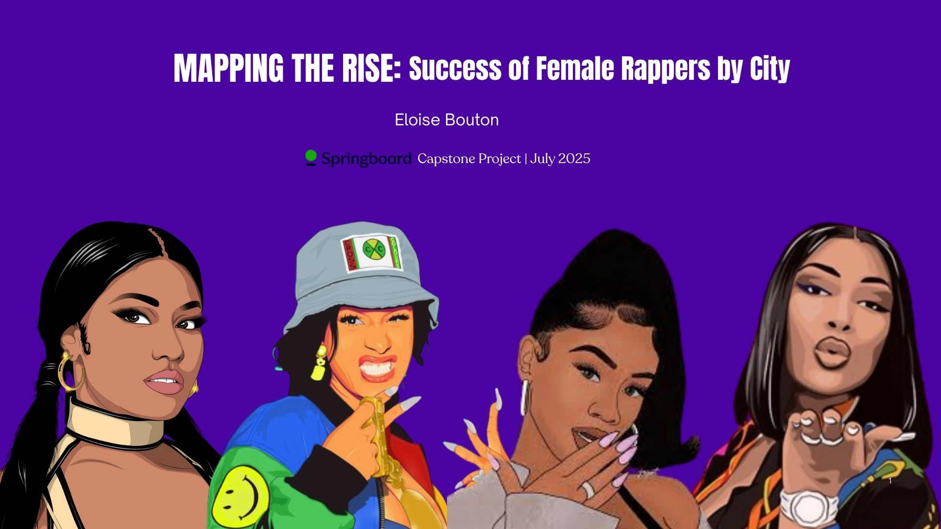 Conscious Rappers Female Mapping the Rise: Streaming Success of Female Rappers by City - Éloïse ...